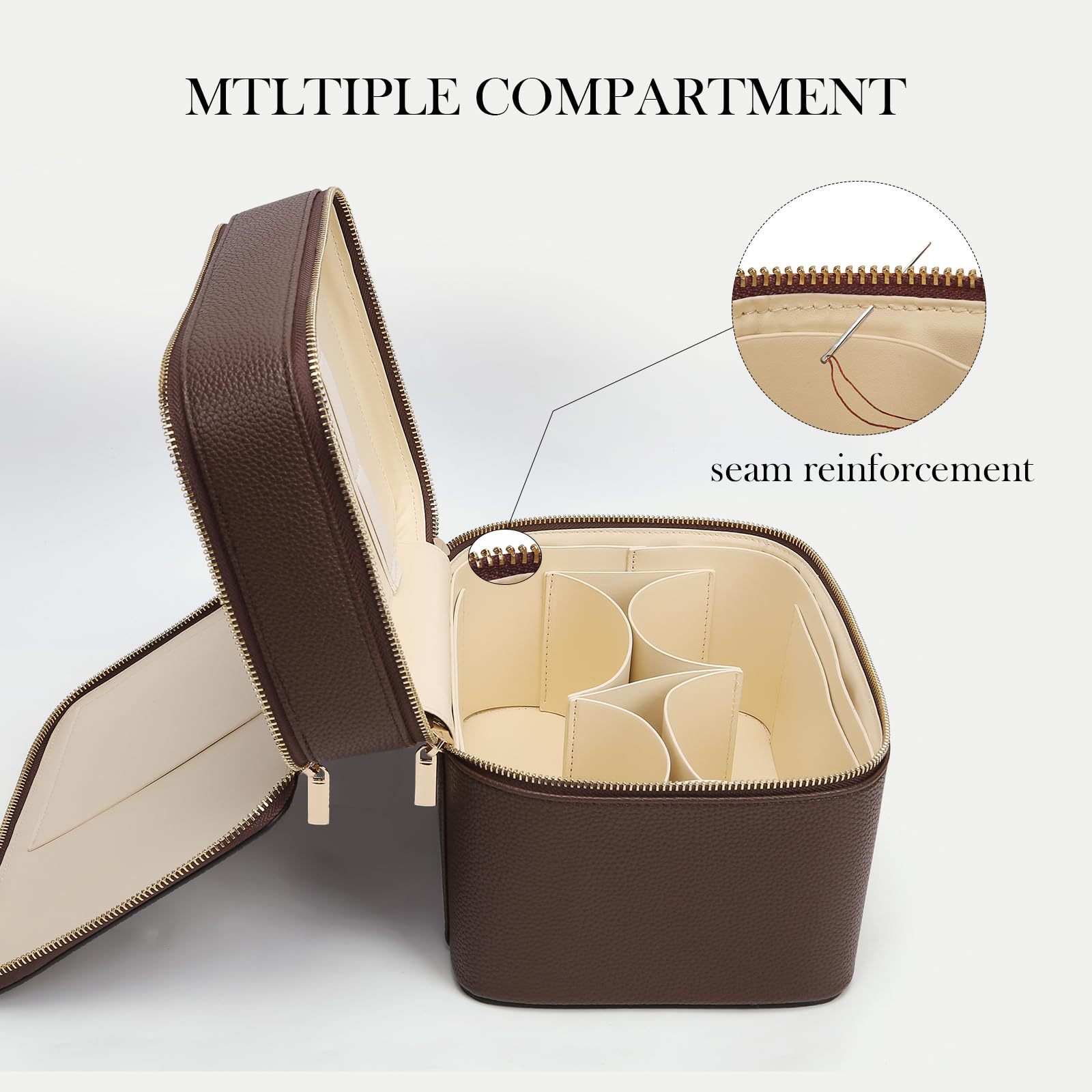Large Capacity Double-layer Lu - đánh giá và giá Luxury Bags Leather